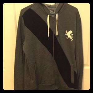 Express zipper sweater